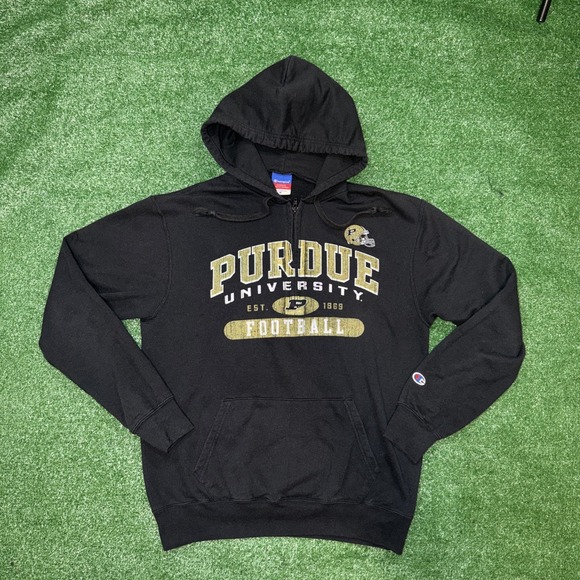 Champion Other - Vintage Champion Purdue Boilermakers Sweatshirt Quarter Zip Mens Med Football